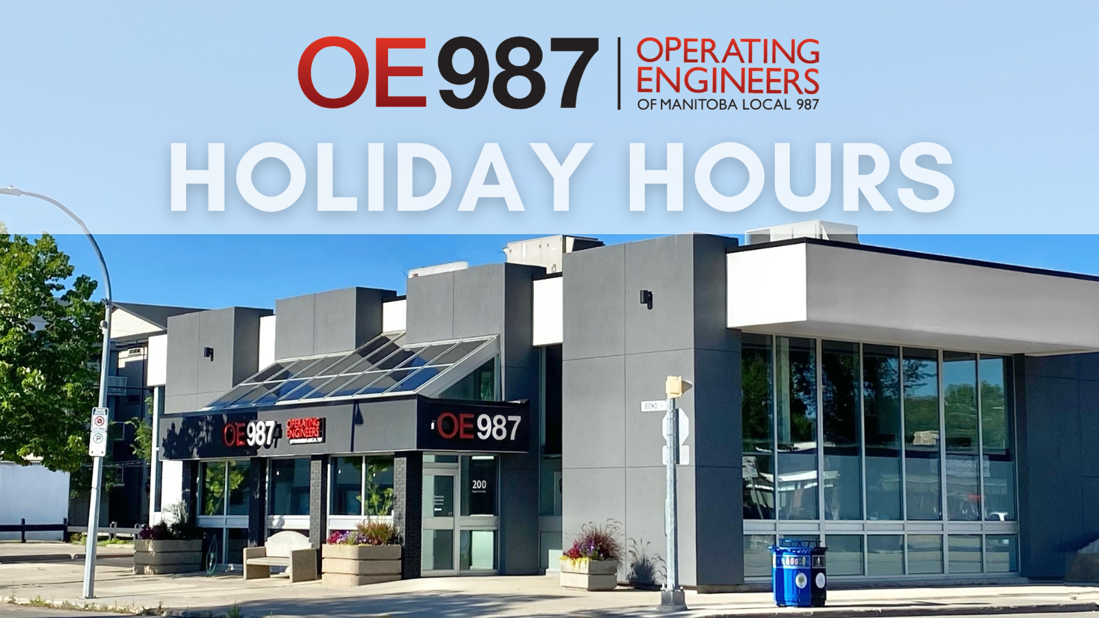 Image for OE987 Office Holiday Hours