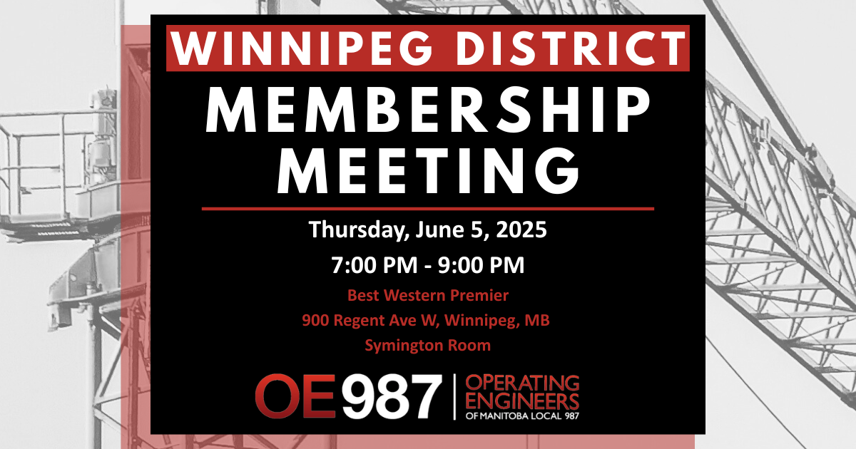 Image for Winnipeg District Membership Meeting