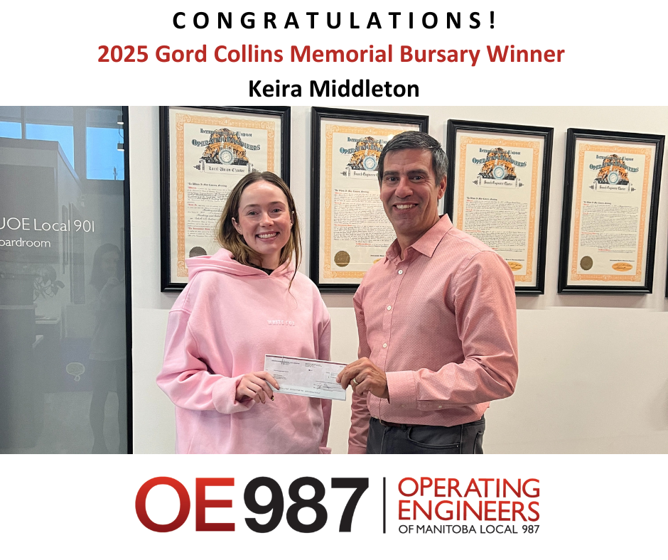 Image for Gord Collins Memorial Bursary Recipient, Keira Middleton