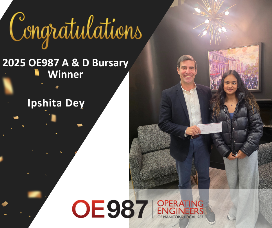 Image for OE 987 A & D 2025 Bursary Recipient, Ipshita Dey
